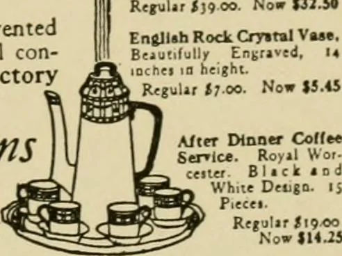 An illustration from The typography of advertisements that pay : how to choose and combine type faces, engravings and all the other mechanical elements of modern advertisement construction, 1917, leaf 190