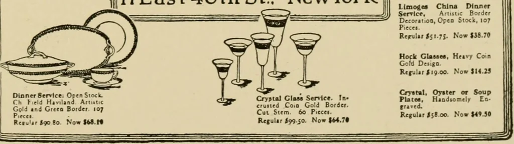 An illustration from The typography of advertisements that pay : how to choose and combine type faces, engravings and all the other mechanical elements of modern advertisement construction, 1917, leaf 190