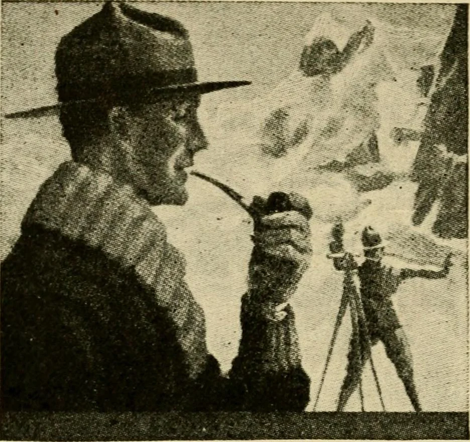 An illustration from The typography of advertisements that pay : how to choose and combine type faces, engravings and all the other mechanical elements of modern advertisement construction, 1917, leaf 203
