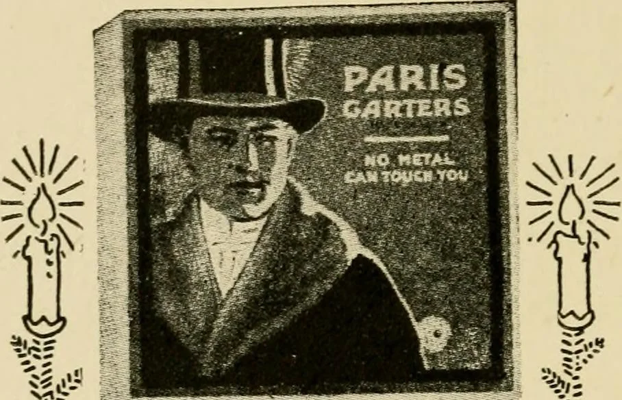 An illustration from The typography of advertisements that pay : how to choose and combine type faces, engravings and all the other mechanical elements of modern advertisement construction, 1917, leaf 223