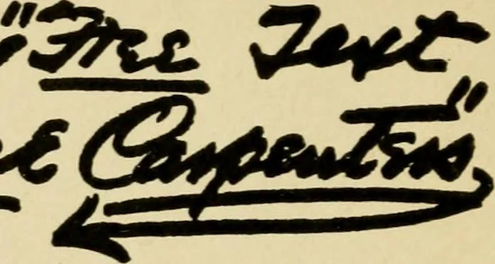 An illustration from The typography of advertisements that pay : how to choose and combine type faces, engravings and all the other mechanical elements of modern advertisement construction, 1917, leaf 243
