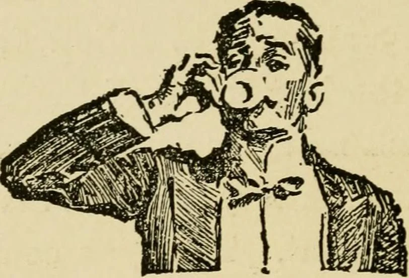 An illustration from The typography of advertisements that pay : how to choose and combine type faces, engravings and all the other mechanical elements of modern advertisement construction, 1917, leaf 257