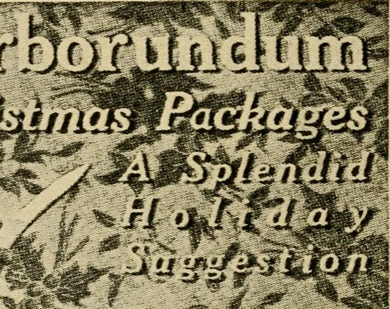An illustration from The typography of advertisements that pay : how to choose and combine type faces, engravings and all the other mechanical elements of modern advertisement construction, 1917, leaf 287