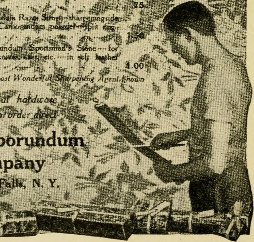 An illustration from The typography of advertisements that pay : how to choose and combine type faces, engravings and all the other mechanical elements of modern advertisement construction, 1917, leaf 287