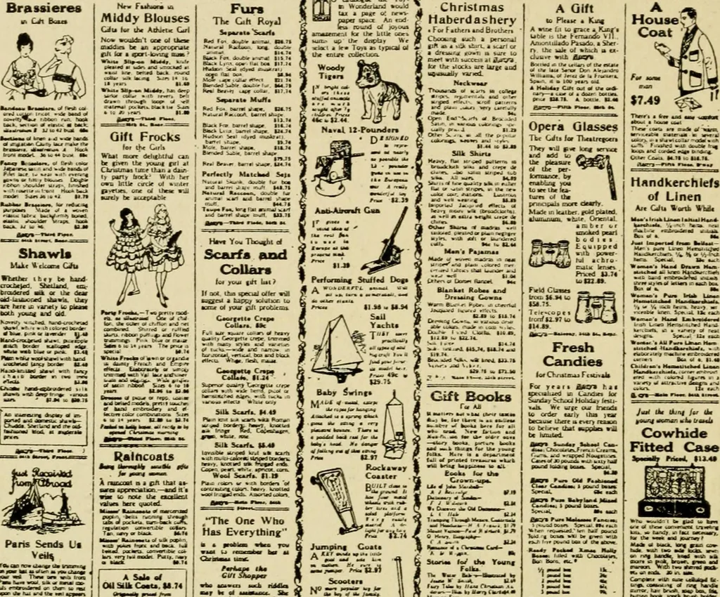 An illustration from The typography of advertisements that pay : how to choose and combine type faces, engravings and all the other mechanical elements of modern advertisement construction, 1917, leaf 55