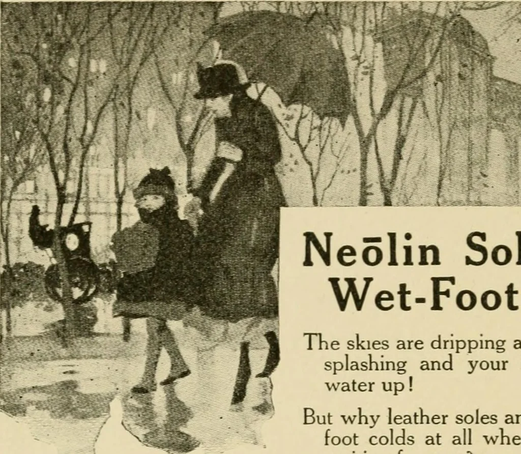 An illustration from The typography of advertisements that pay : how to choose and combine type faces, engravings and all the other mechanical elements of modern advertisement construction, 1917, leaf 71
