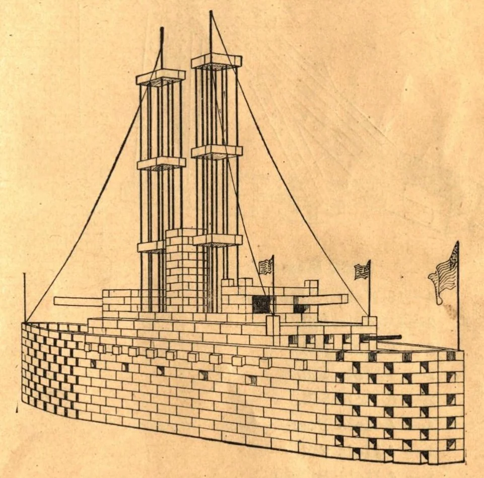 An illustration from Tyro blocks: the eighth wonder of toyland., 1915, leaf 22
