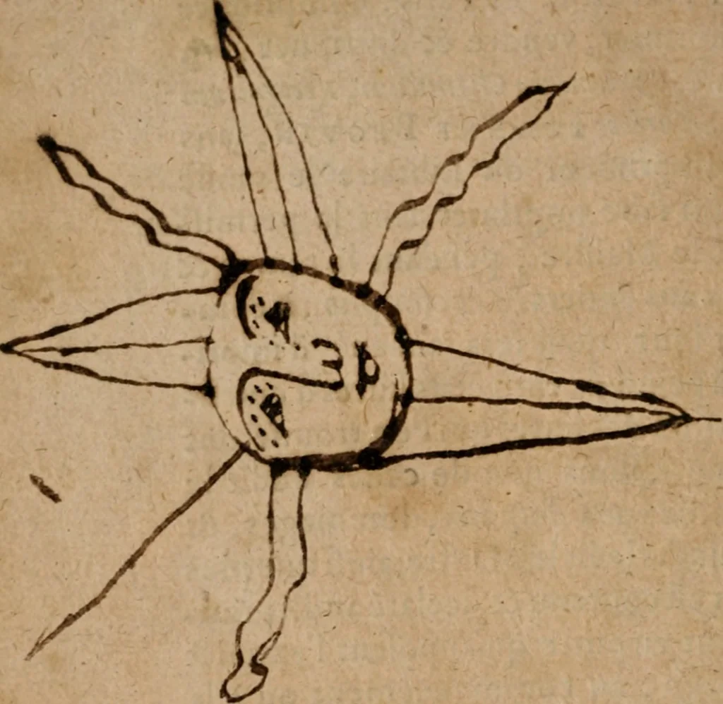 An illustration from Tyrocinivm chymicvm recognitvm et avctum, 1612, leaf 207