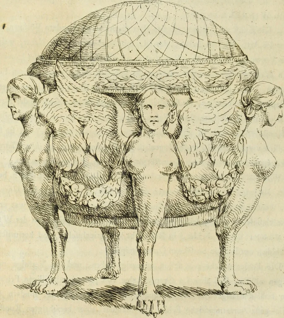 An illustration from Über die Malerei der Alten : ein Beitrag zur Geschichte der Kunst, 1787, leaf 95