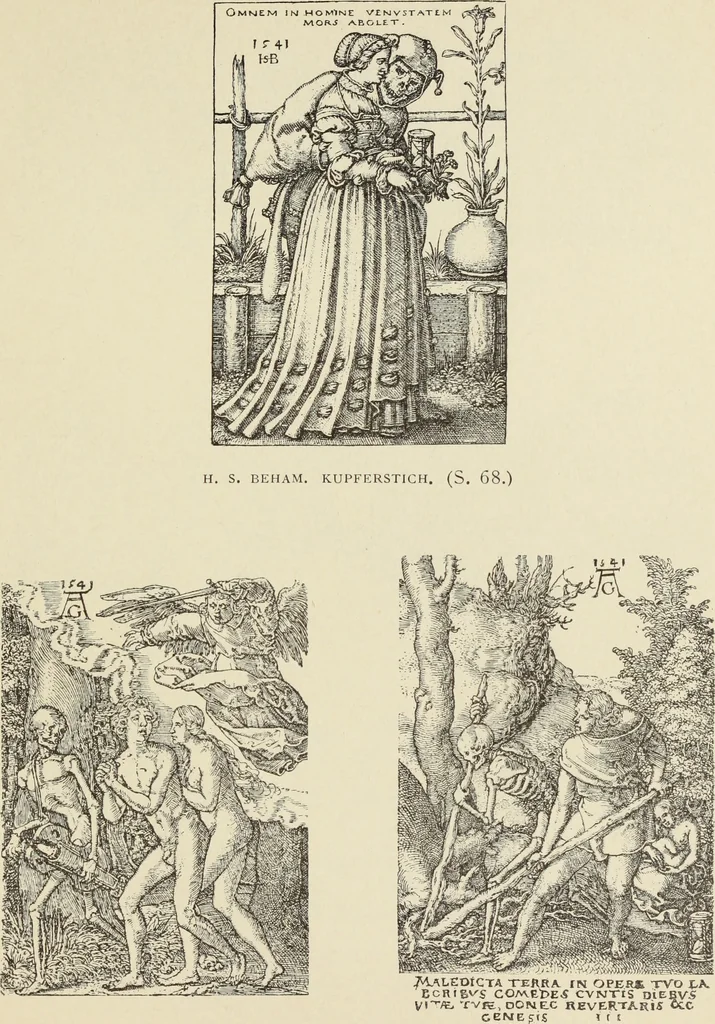 An illustration from Ueber den Humor bei den deutschen Kupferstechern und Holzschnittkunstlern des 16. Jahrhunderts, 1897, leaf 120