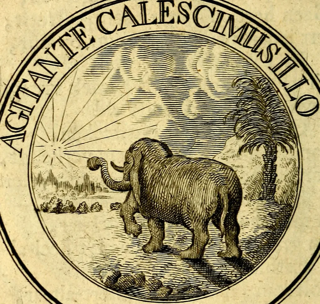 An illustration from Uitbreiding, over honderd leerzaame zinnebeelden, 1722, leaf 101