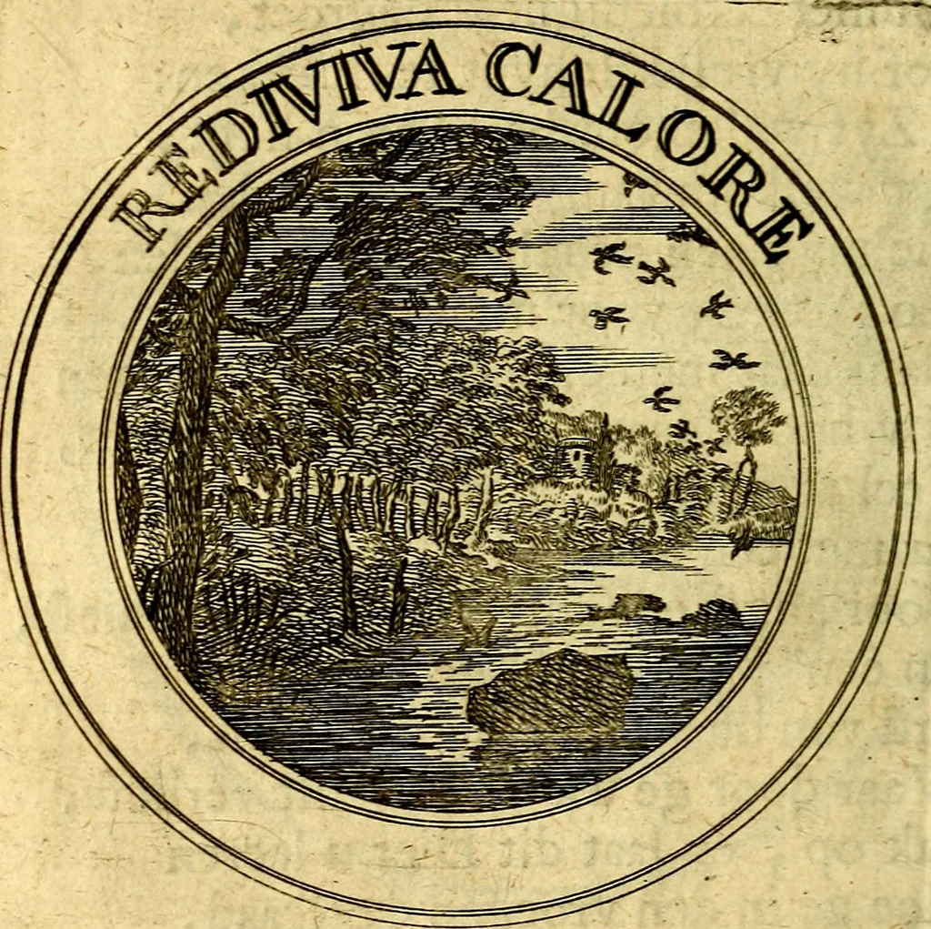 An illustration from Uitbreiding, over honderd leerzaame zinnebeelden, 1722, leaf 103