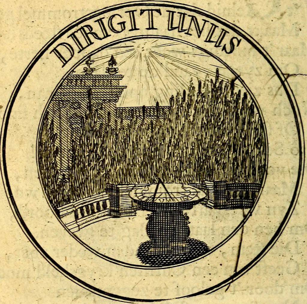 An illustration from Uitbreiding, over honderd leerzaame zinnebeelden, 1722, leaf 109
