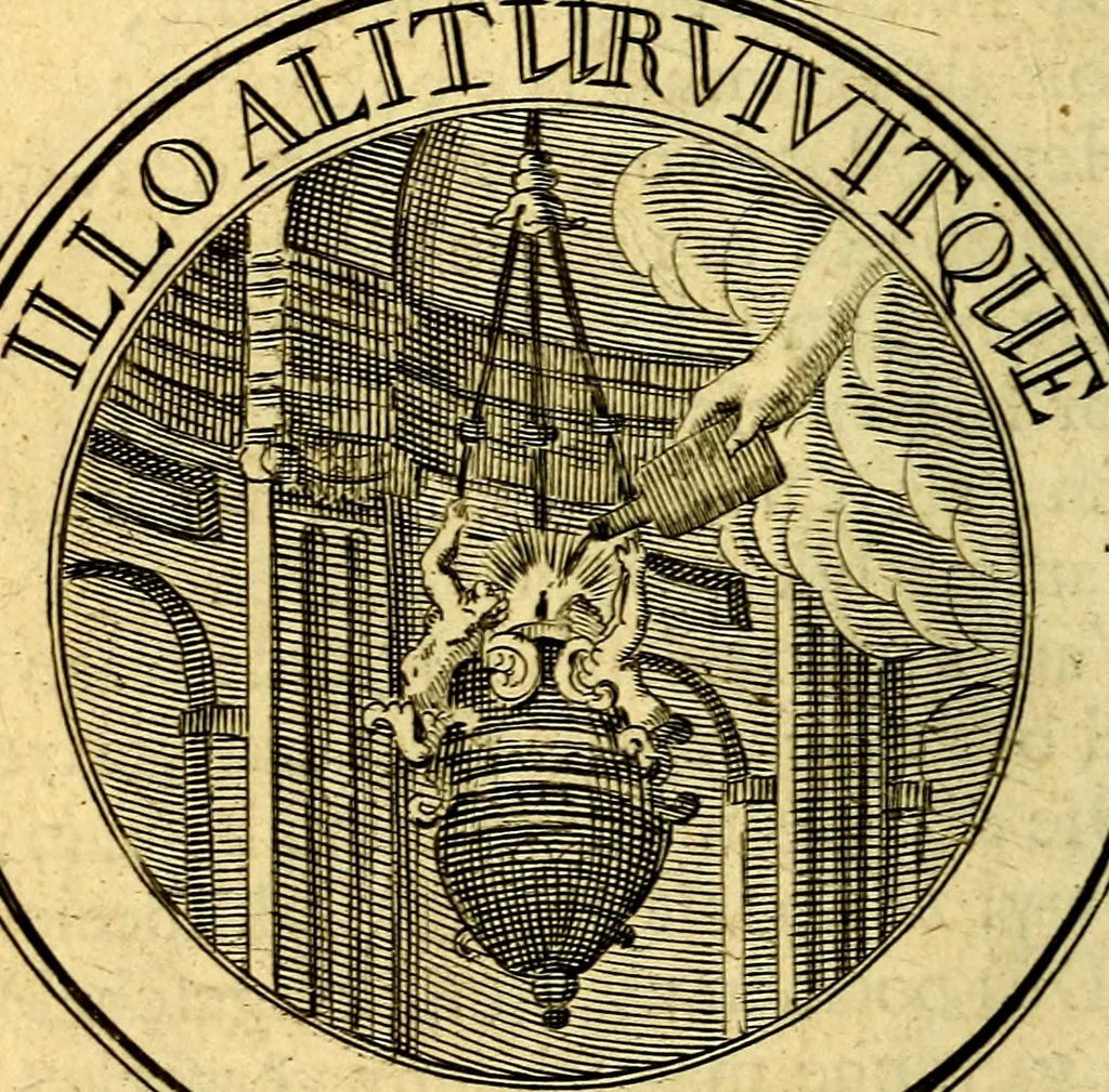 An illustration from Uitbreiding, over honderd leerzaame zinnebeelden, 1722, leaf 113