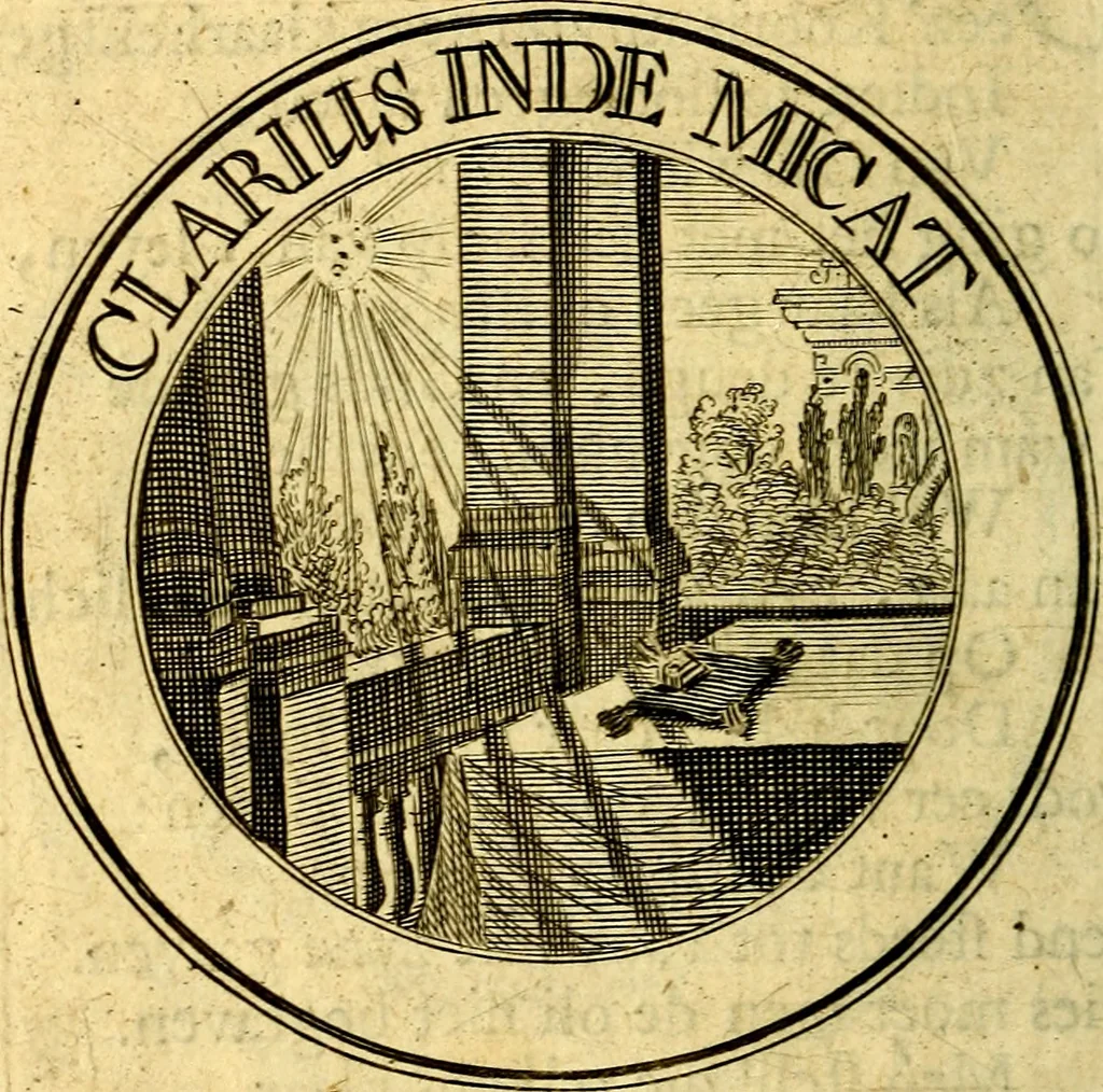 An illustration from Uitbreiding, over honderd leerzaame zinnebeelden, 1722, leaf 115