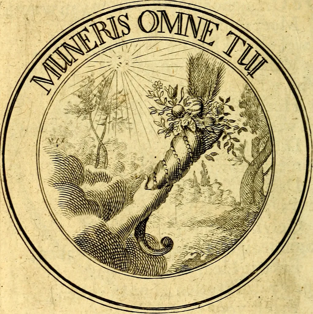An illustration from Uitbreiding, over honderd leerzaame zinnebeelden, 1722, leaf 121