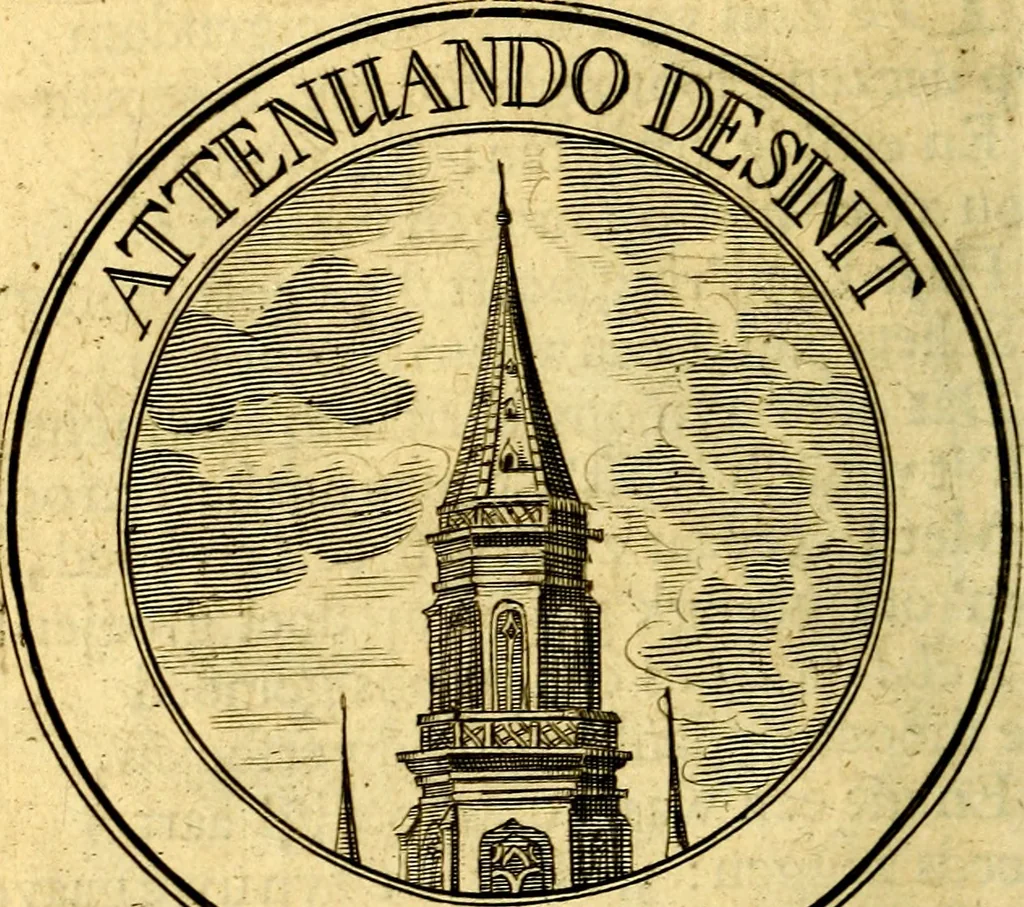 An illustration from Uitbreiding, over honderd leerzaame zinnebeelden, 1722, leaf 123