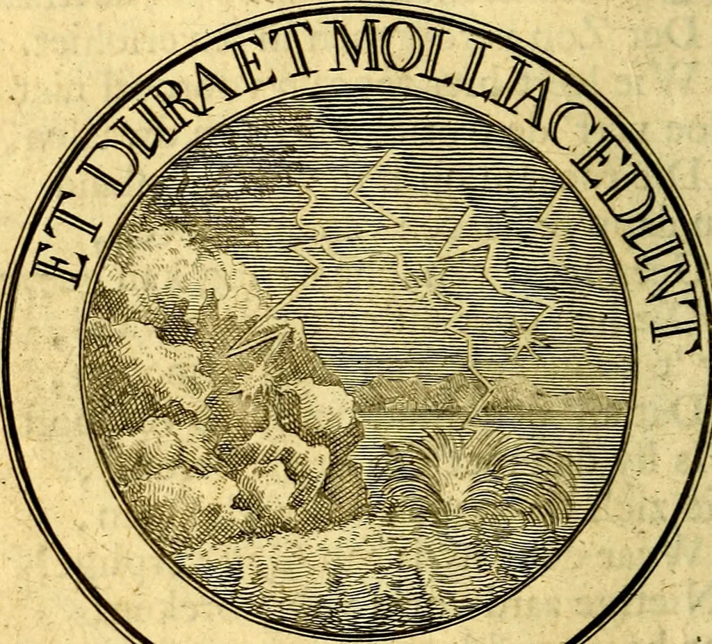 An illustration from Uitbreiding, over honderd leerzaame zinnebeelden, 1722, leaf 127