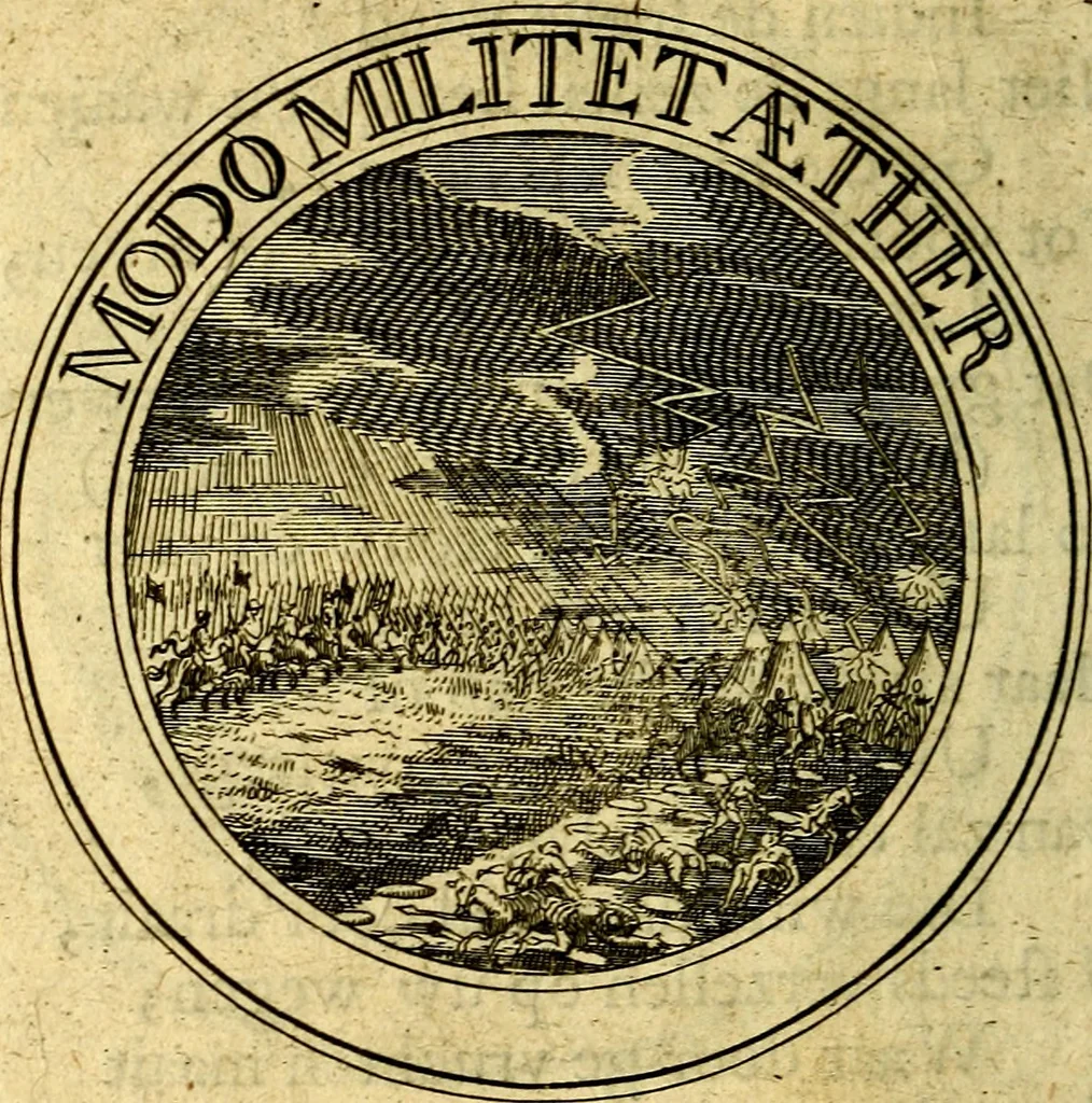 An illustration from Uitbreiding, over honderd leerzaame zinnebeelden, 1722, leaf 133