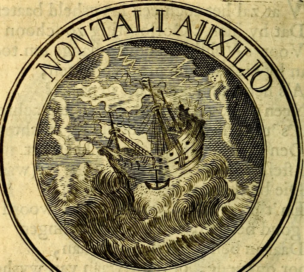 An illustration from Uitbreiding, over honderd leerzaame zinnebeelden, 1722, leaf 137