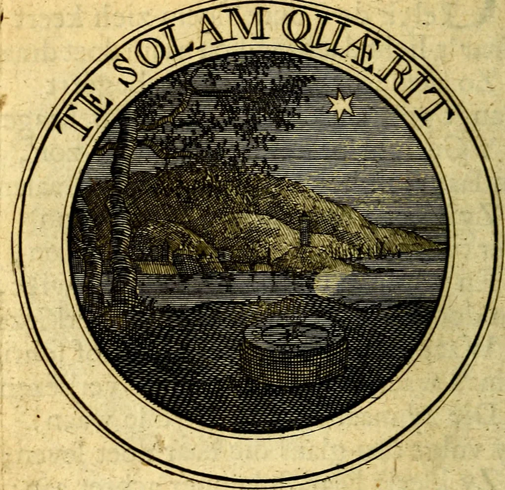 An illustration from Uitbreiding, over honderd leerzaame zinnebeelden, 1722, leaf 145