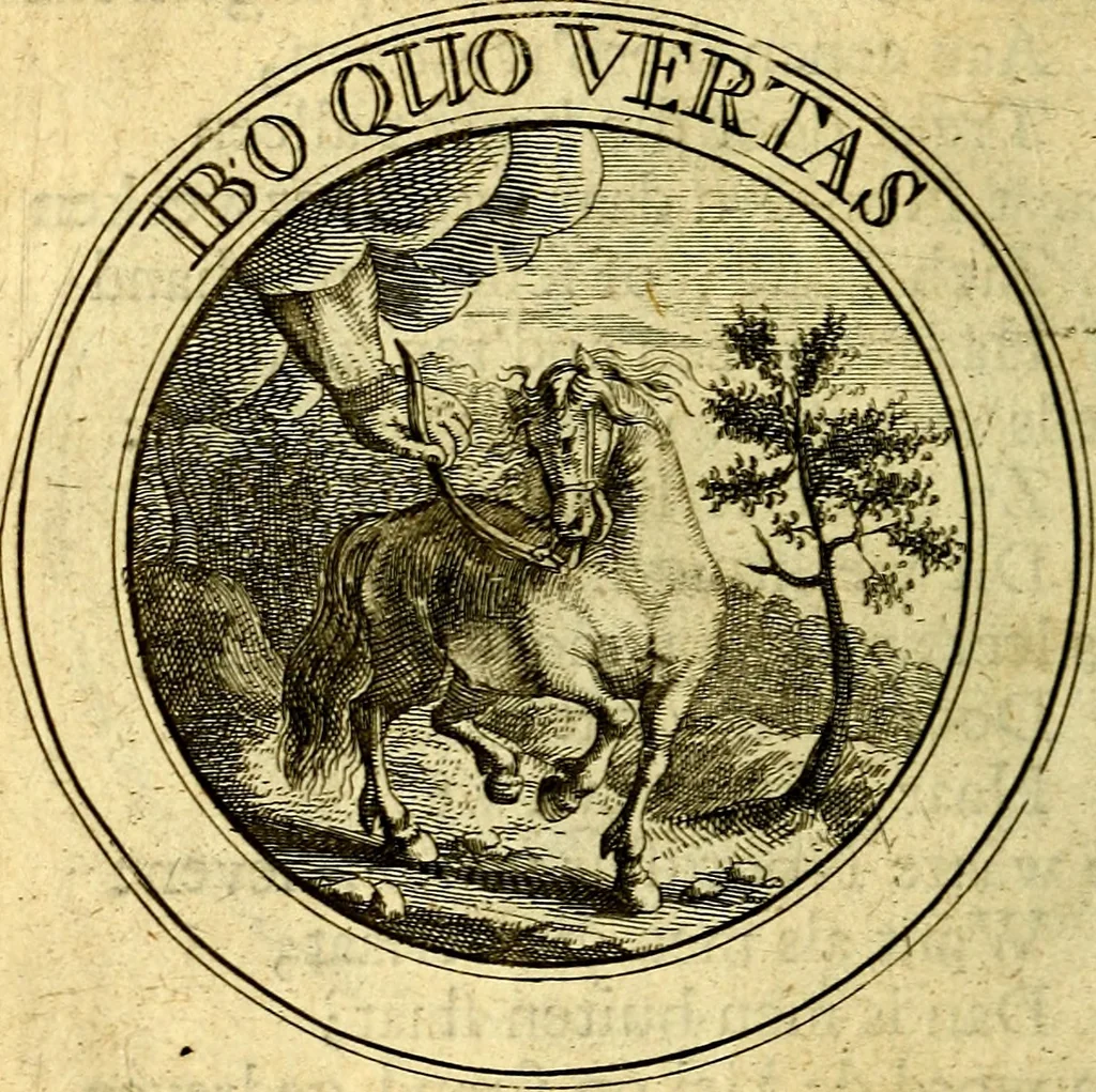 An illustration from Uitbreiding, over honderd leerzaame zinnebeelden, 1722, leaf 147