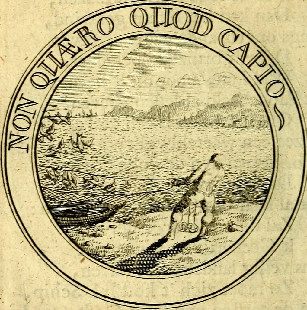 An illustration from Uitbreiding, over honderd leerzaame zinnebeelden, 1722, leaf 151