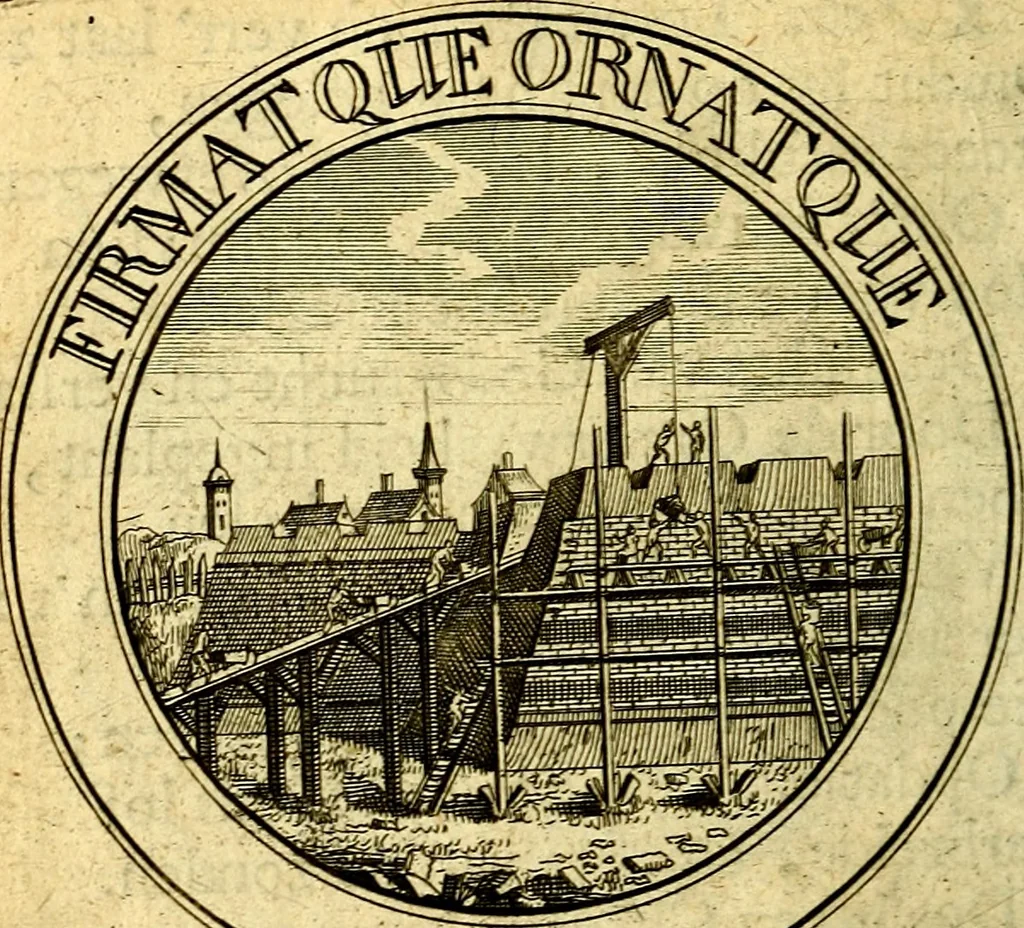 An illustration from Uitbreiding, over honderd leerzaame zinnebeelden, 1722, leaf 159