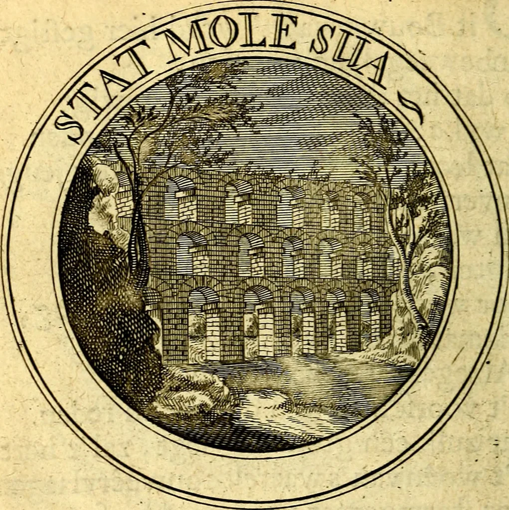 An illustration from Uitbreiding, over honderd leerzaame zinnebeelden, 1722, leaf 161