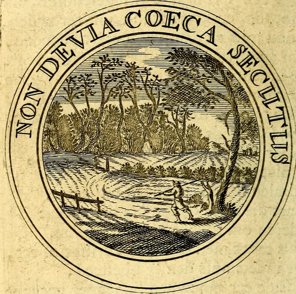 An illustration from Uitbreiding, over honderd leerzaame zinnebeelden, 1722, leaf 193