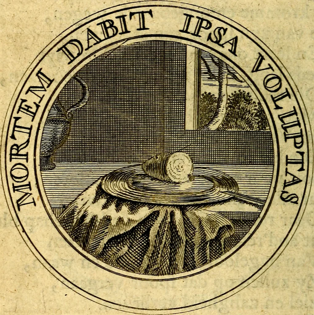 An illustration from Uitbreiding, over honderd leerzaame zinnebeelden, 1722, leaf 195