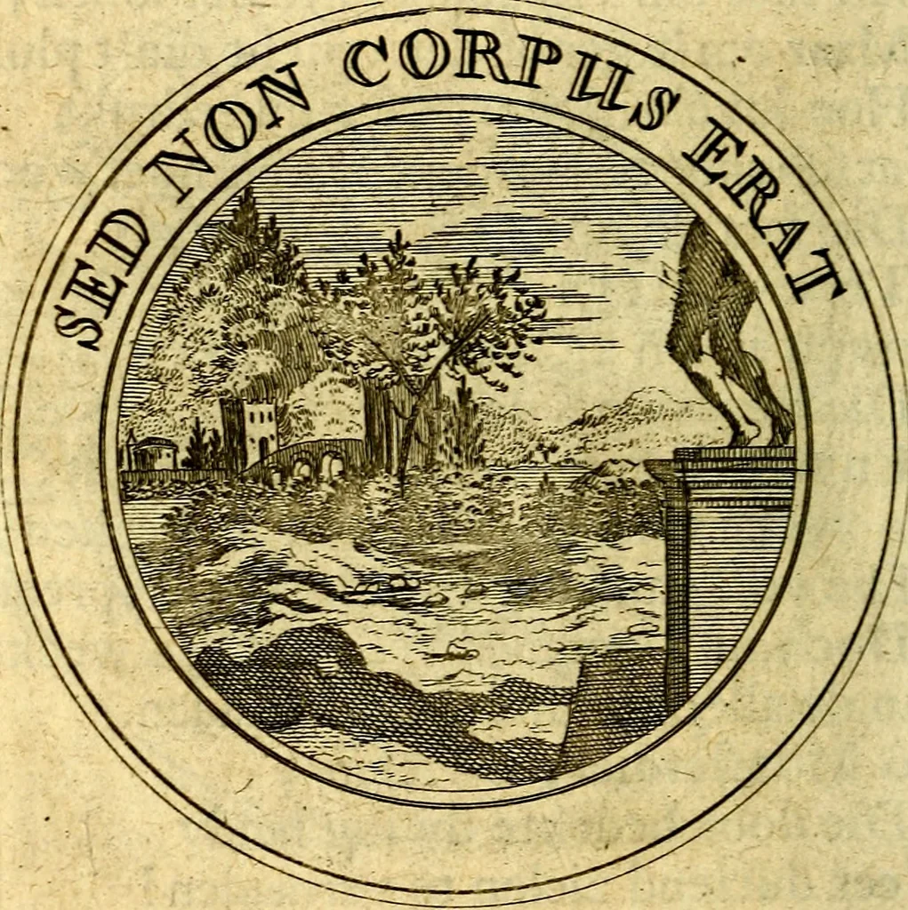An illustration from Uitbreiding, over honderd leerzaame zinnebeelden, 1722, leaf 201