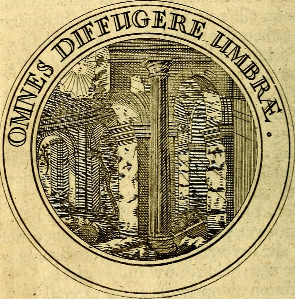 An illustration from Uitbreiding, over honderd leerzaame zinnebeelden, 1722, leaf 205
