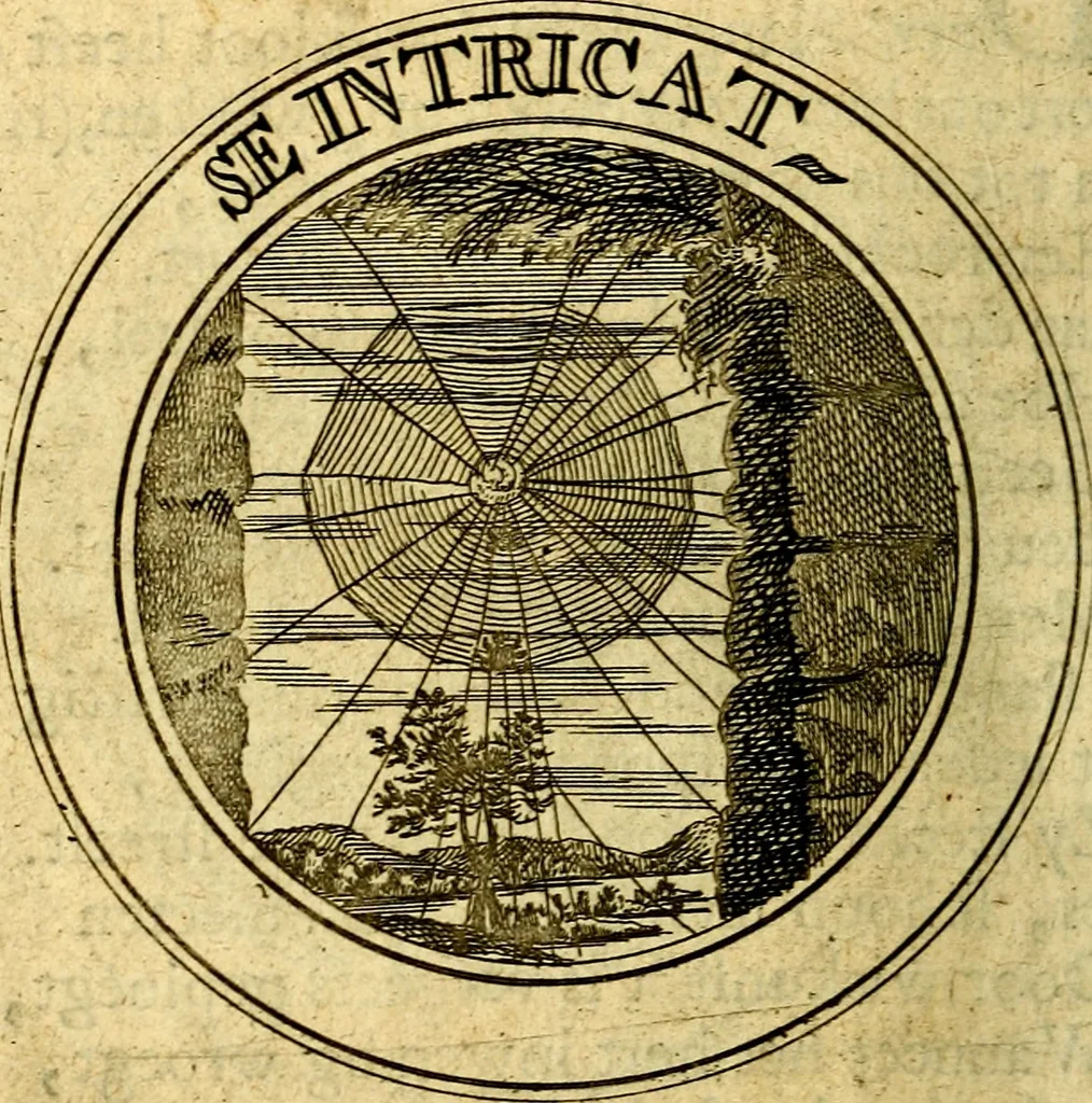 An illustration from Uitbreiding, over honderd leerzaame zinnebeelden, 1722, leaf 209
