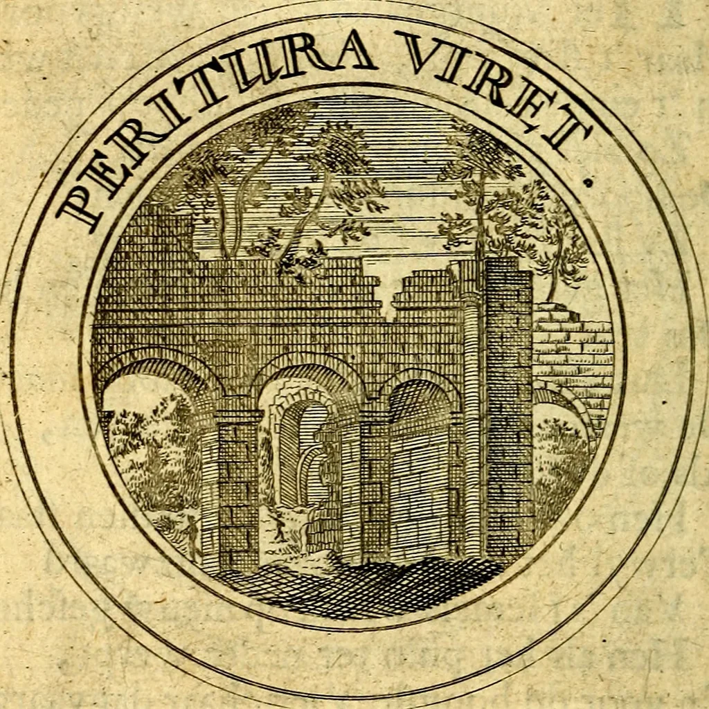 An illustration from Uitbreiding, over honderd leerzaame zinnebeelden, 1722, leaf 215