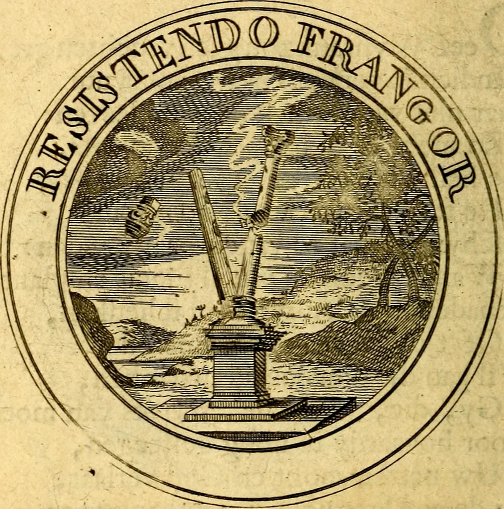 An illustration from Uitbreiding, over honderd leerzaame zinnebeelden, 1722, leaf 27