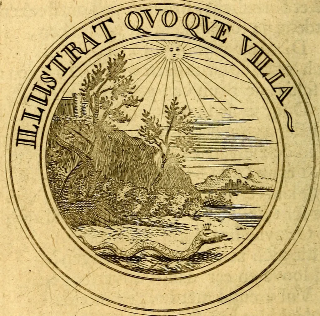 An illustration from Uitbreiding, over honderd leerzaame zinnebeelden, 1722, leaf 33