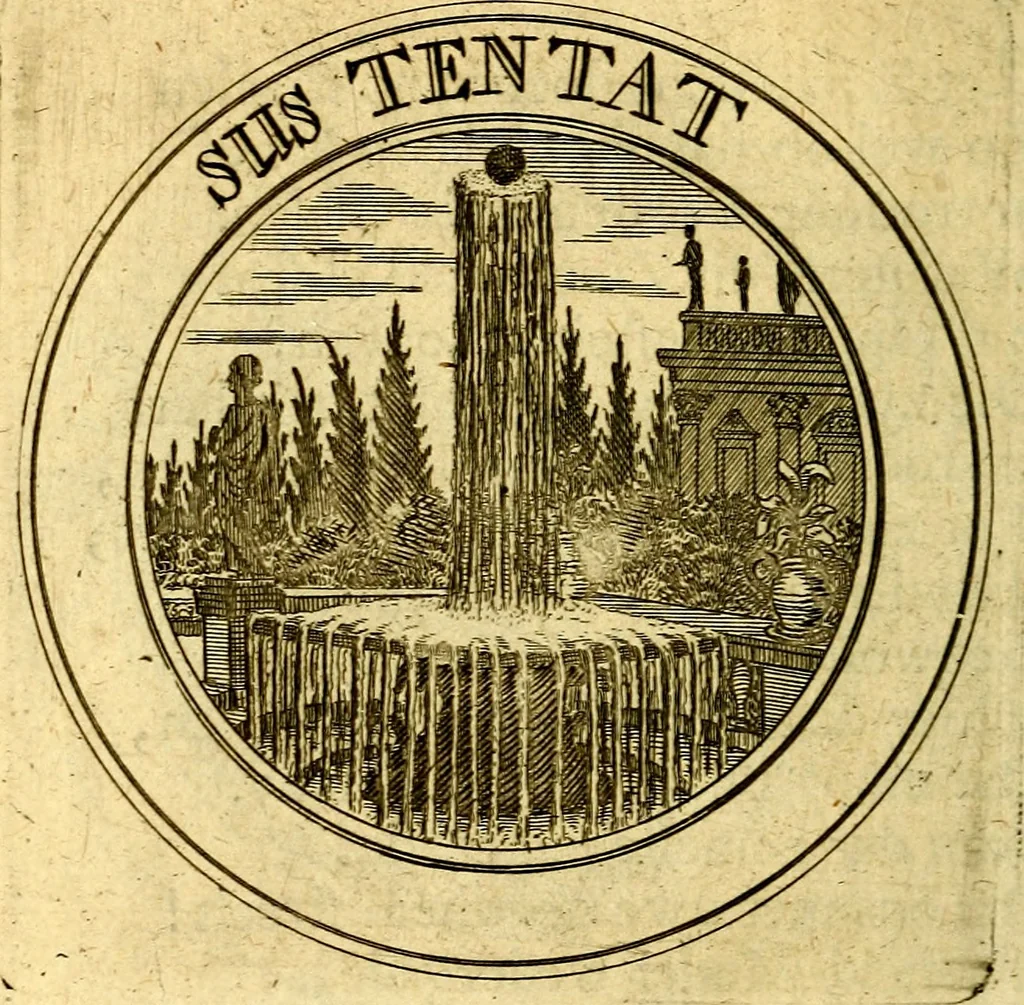An illustration from Uitbreiding, over honderd leerzaame zinnebeelden, 1722, leaf 35