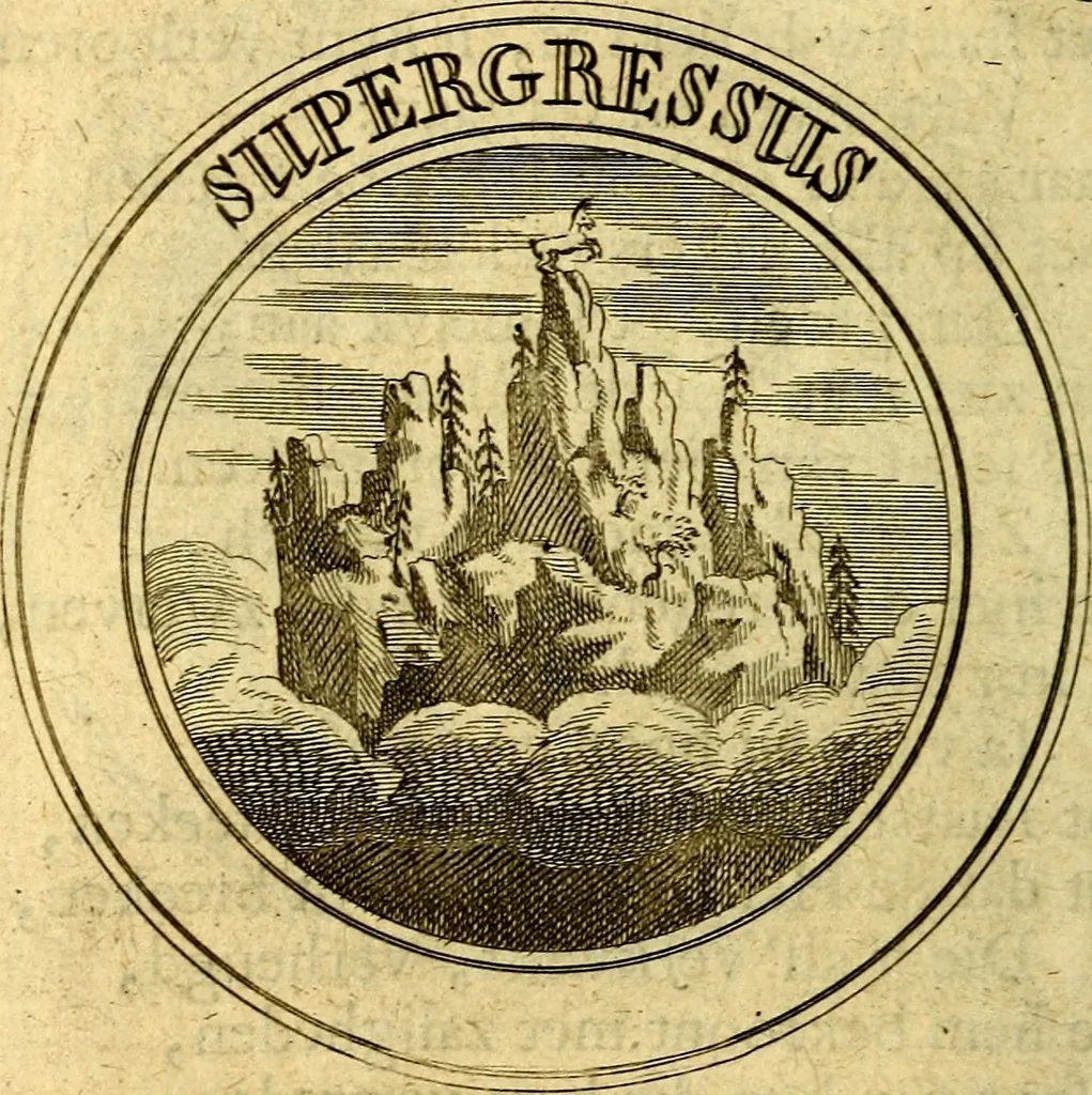 An illustration from Uitbreiding, over honderd leerzaame zinnebeelden, 1722, leaf 51