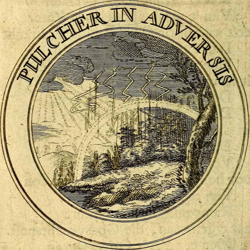An illustration from Uitbreiding, over honderd leerzaame zinnebeelden, 1722, leaf 55