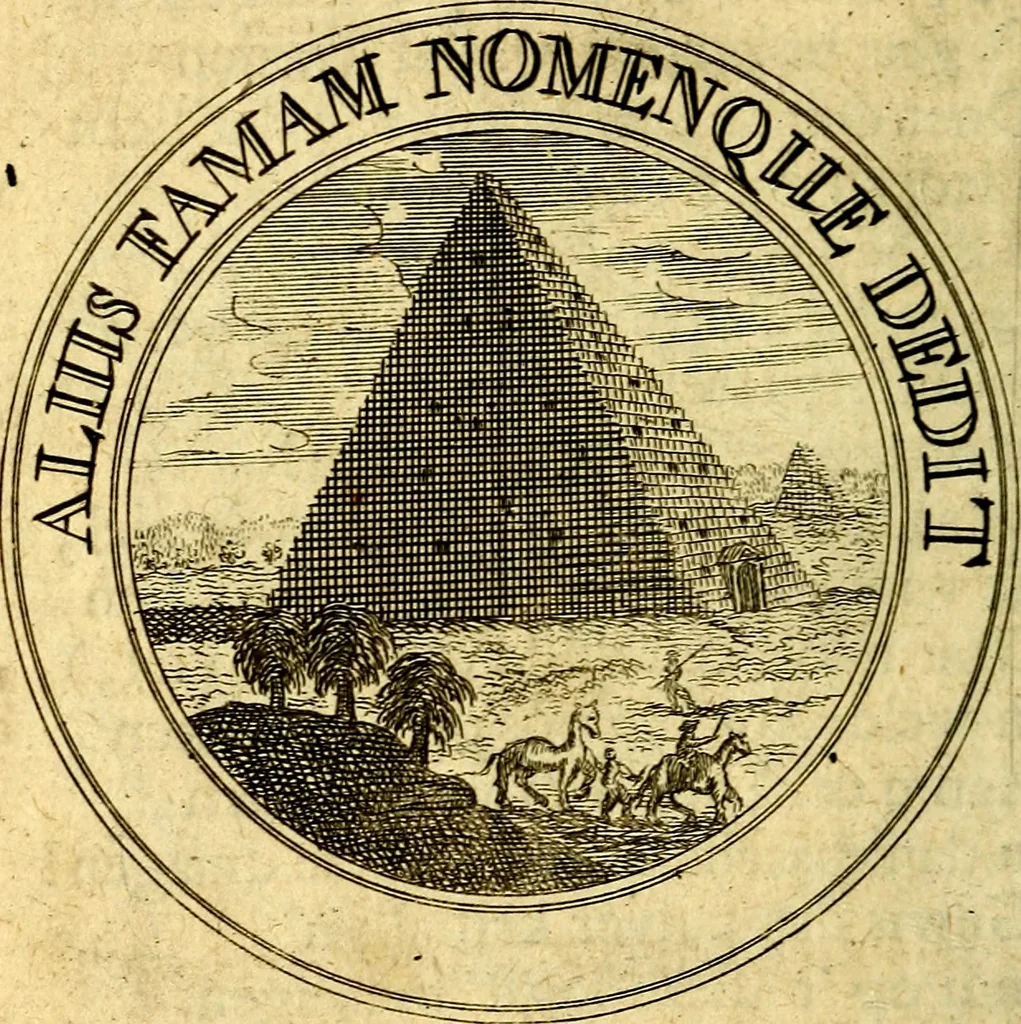 An illustration from Uitbreiding, over honderd leerzaame zinnebeelden, 1722, leaf 69