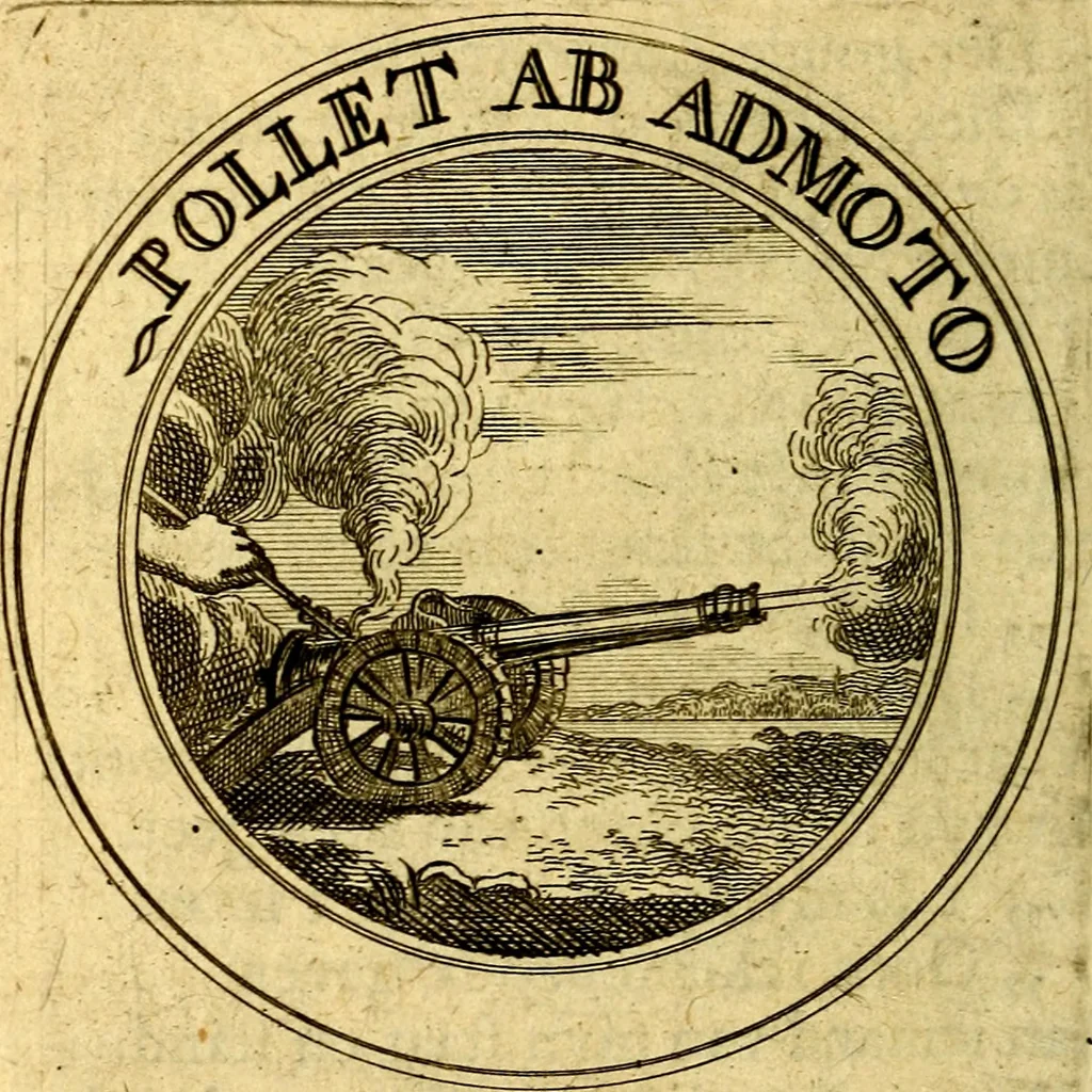 An illustration from Uitbreiding, over honderd leerzaame zinnebeelden, 1722, leaf 73