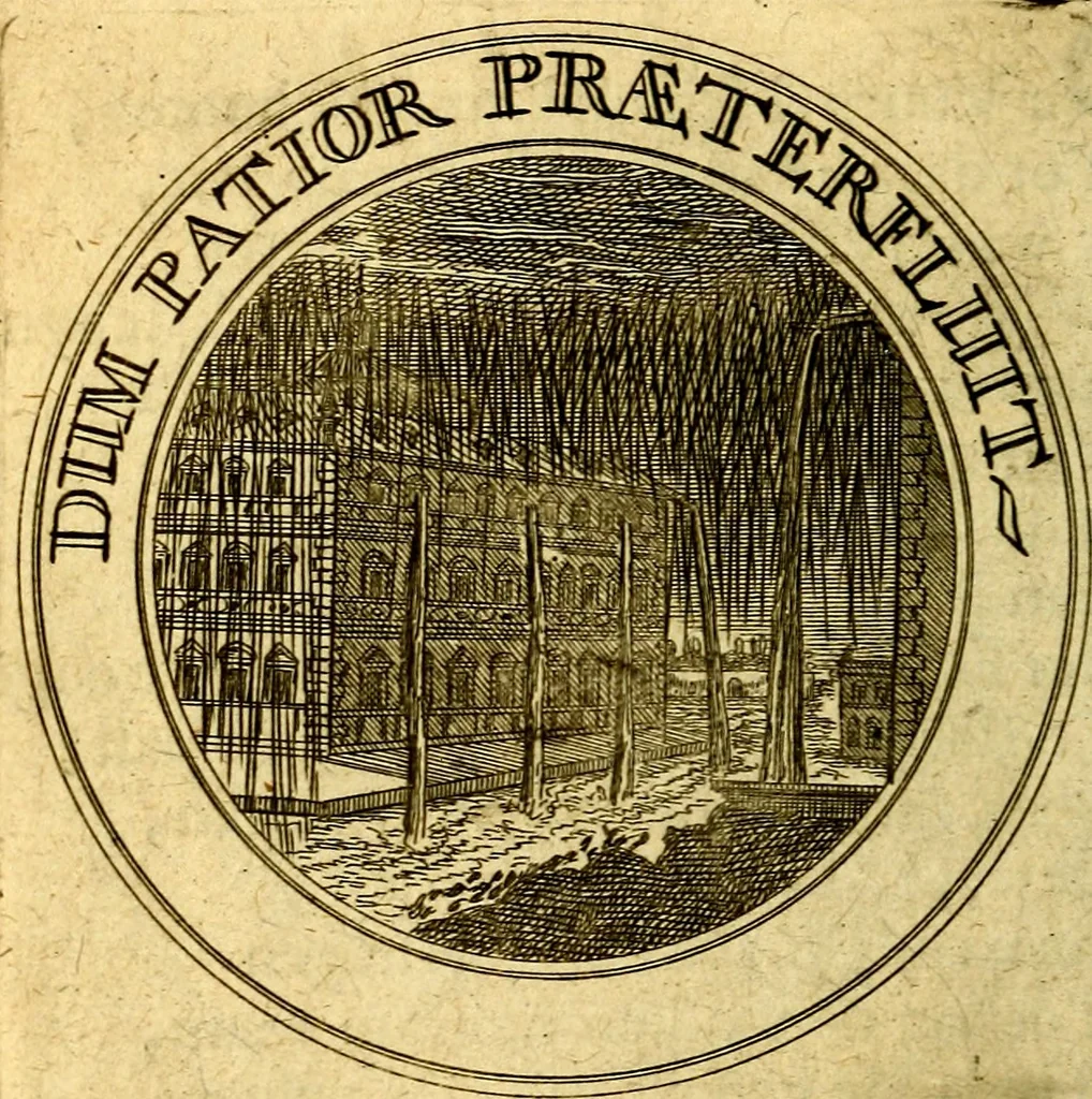 An illustration from Uitbreiding, over honderd leerzaame zinnebeelden, 1722, leaf 81