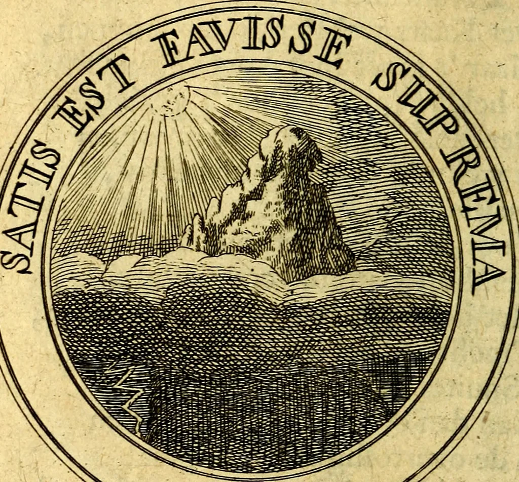 An illustration from Uitbreiding, over honderd leerzaame zinnebeelden, 1722, leaf 87