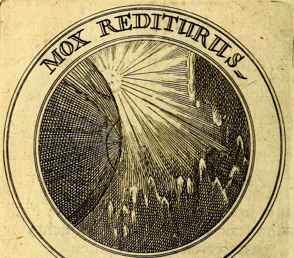 An illustration from Uitbreiding, over honderd leerzaame zinnebeelden, 1722, leaf 93