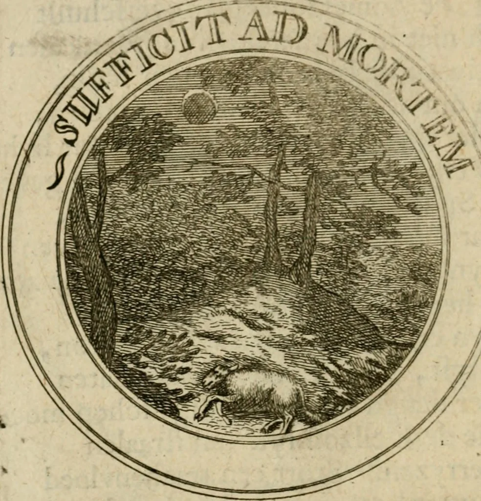 An illustration from Uitbreiding, over hondred leerzaame zinnebeelden, 1722, leaf 101