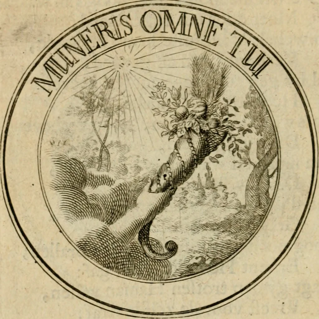 An illustration from Uitbreiding, over hondred leerzaame zinnebeelden, 1722, leaf 127