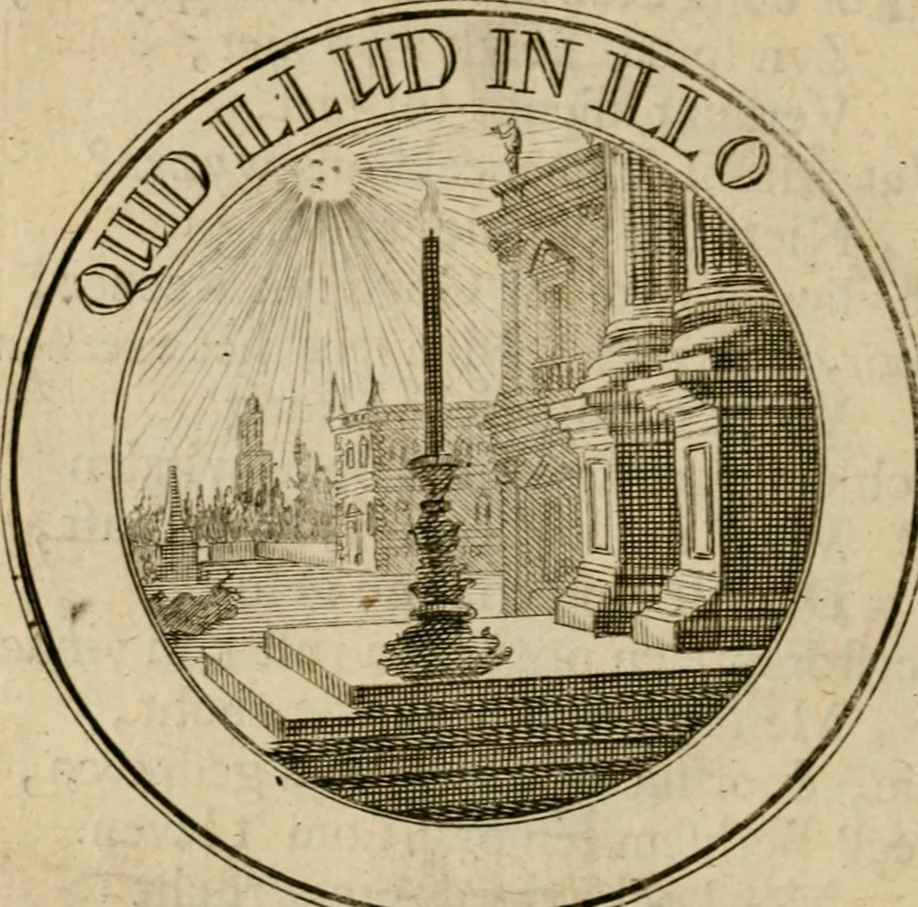 An illustration from Uitbreiding, over hondred leerzaame zinnebeelden, 1722, leaf 131
