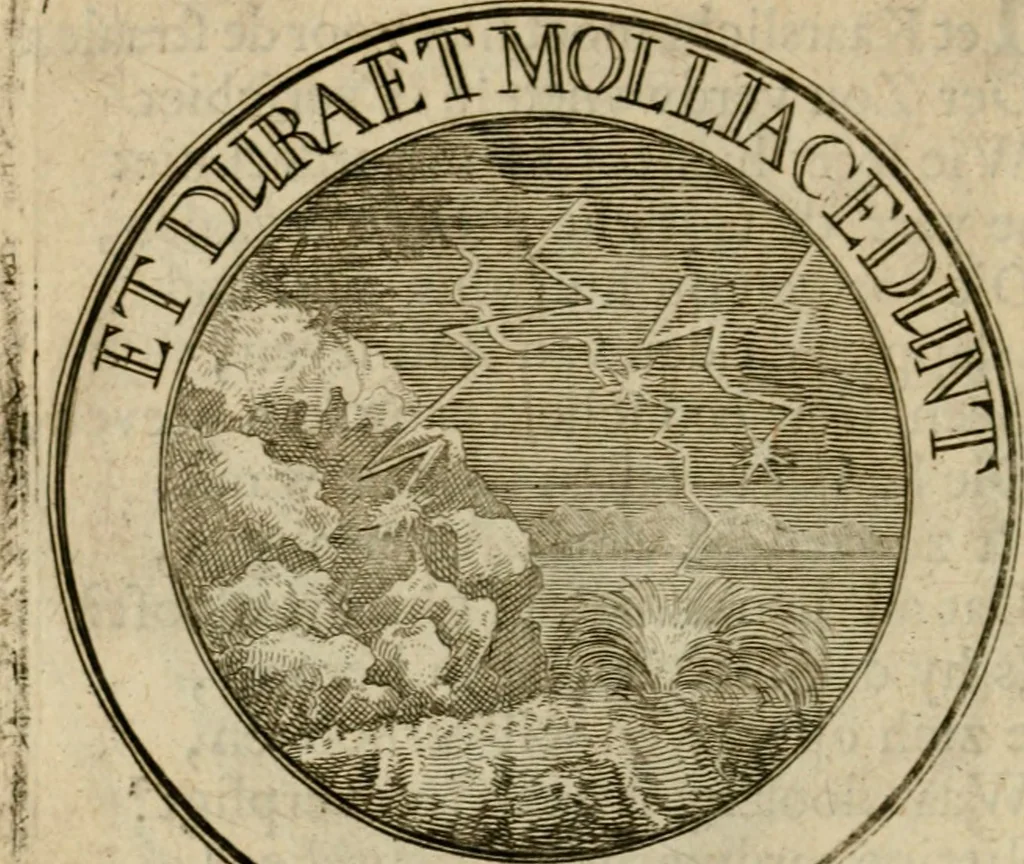 An illustration from Uitbreiding, over hondred leerzaame zinnebeelden, 1722, leaf 133