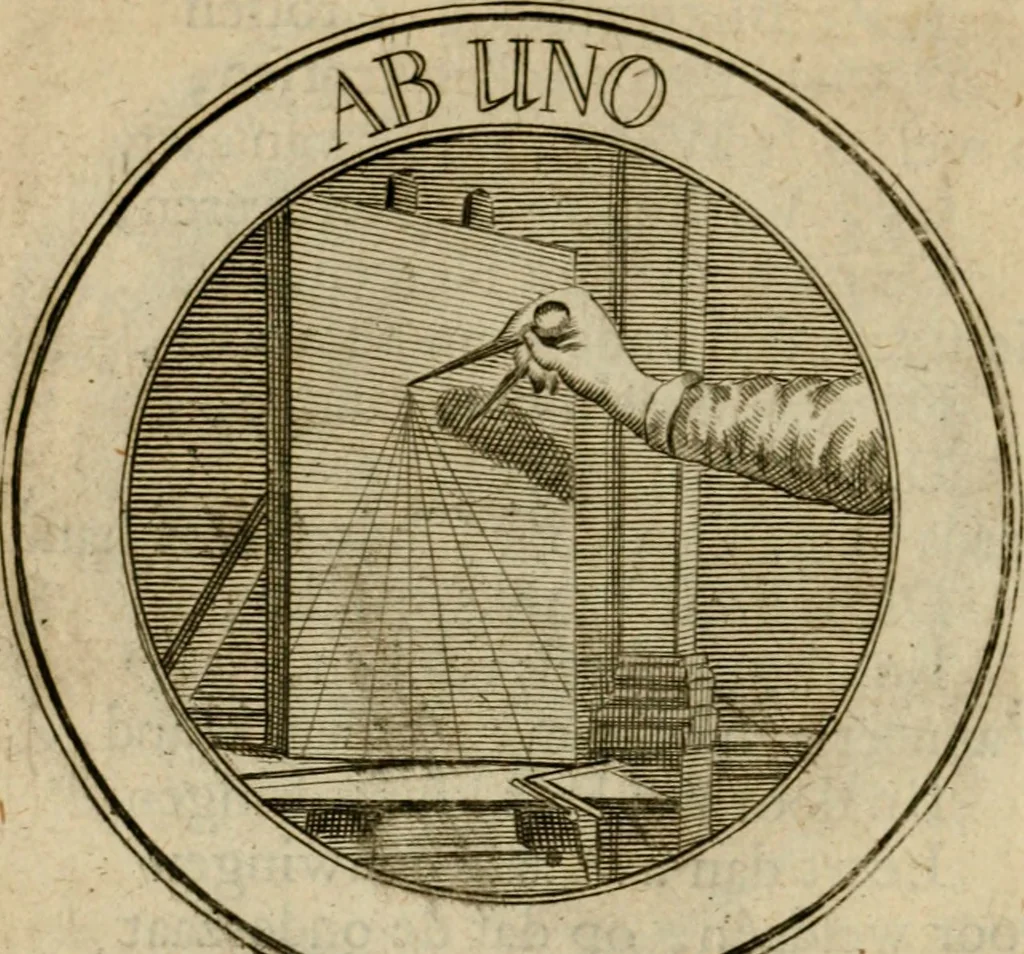 An illustration from Uitbreiding, over hondred leerzaame zinnebeelden, 1722, leaf 135